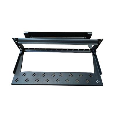 Estante modular negro del panel de remiendo de los paneles de remiendo de MPO MTP 96F 1U LC