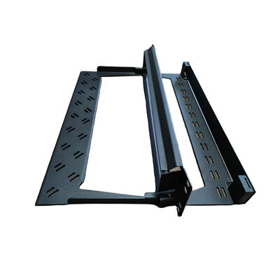 Estante modular negro del panel de remiendo de los paneles de remiendo de MPO MTP 96F 1U LC