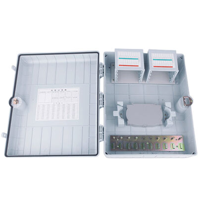 Divisor del PLC de APC/UPC 1x64 del divisor de la fibra óptica del PLC de LGX gris claro