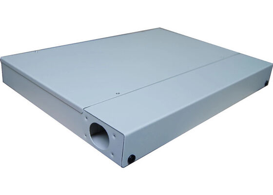 Adaptador del Sc de Fc de la distribución del recinto del panel de remiendo de la fibra óptica del soporte de estante