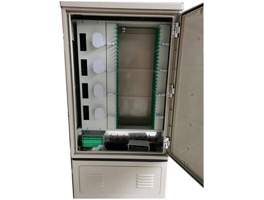 Gabinete de distribución al aire libre montado pedestal del gabinete de la fibra óptica IP65
