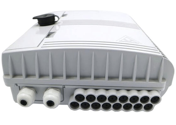 16 caja portuaria interior/al aire libre del divisor de la fibra óptica FTTH del divisor