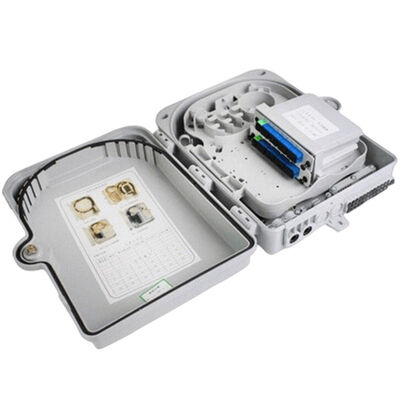divisor IP66 del soporte de la pared de la prenda impermeable de la caja del divisor de la fibra óptica de 16F 1x16