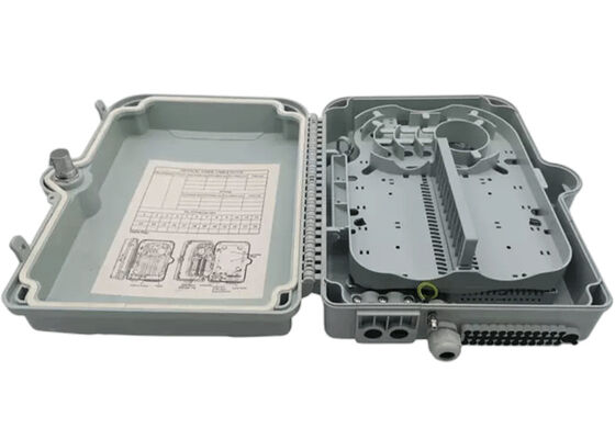 Caja de distribución del divisor de la fibra OM3/OM4 de la caja terminal de la fibra óptica a una cara