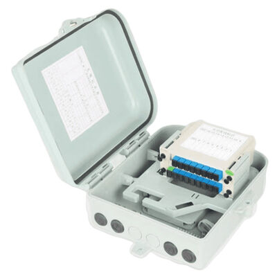 Caja óptica interior/al aire libre del divisor de la fibra 1x16 del divisor del PLC de LGX