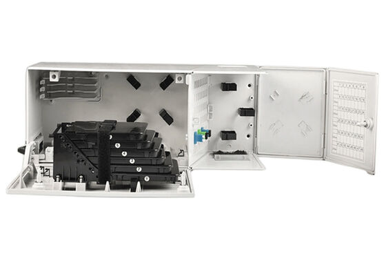 48 empalmes de la caja terminal 48 de Ethernet de los adaptadores de la caja SCAPC de la terminación de la fibra de la base