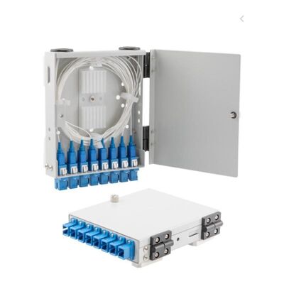 Mini Wall Mounting Box Clamshell FTTD/caja óptica DSL de la terminación de FTTH