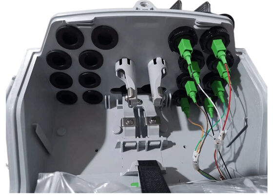 Prenda impermeable portuaria MINI Termination Box IP68 de la caja de la terminación de la fibra óptica de 16 FTTH
