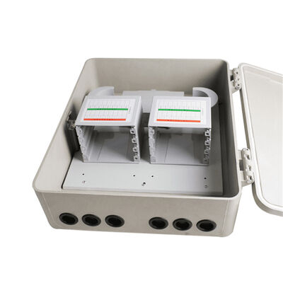 Divisor SM/milímetro de la fibra óptica 1x64 del divisor del PLC de la caja del ABS LGX de SMC