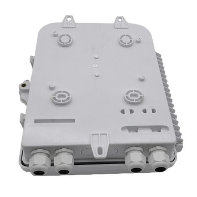 Soporte blanco de la pared del divisor del PLC del LC 1x16 de la caja del divisor de la fibra óptica