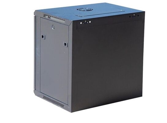 estante de cristal de la pulgada 600x450 del recinto 19 del gabinete del servidor de red del soporte de la pared de la puerta 12U