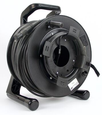 Cable híbrido SMPTE FUW PUW Lemo de fibra para exteriores Compatible con cámara Smtpe para carrete de cámara de eventos Cables de torreta de transmisión