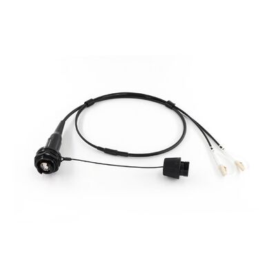 Carrete de Fibra Óptica Táctica FTTA con Conector de Haz Expandido AARC HXB11 HXB13 HXB15 SM 2 4 6 8 Fibras Canales Núcleos 10-300M
