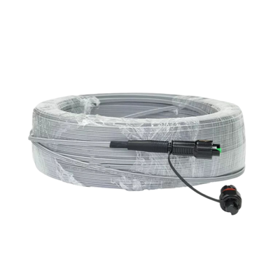 Cable de conexión rápida 1F, cable de bajada SC/APC pre-conectorizado para exteriores, cable de bajada FTTH, coleta