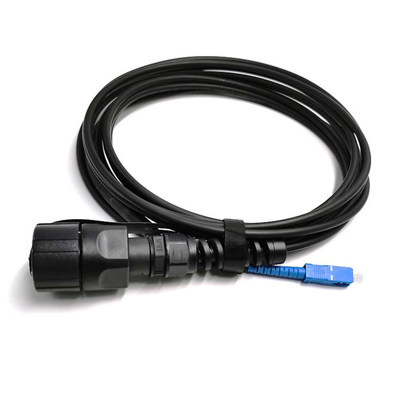 Cable de conexión de fibra blindado e impermeable para exteriores ODVA SC a SC UPC APC de 5,0 mm FTTA Ip68