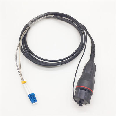 Cable de conexión de fibra blindado e impermeable para exteriores FTTA Fullaxs DLC a DLC de 4,8 mm Ip68