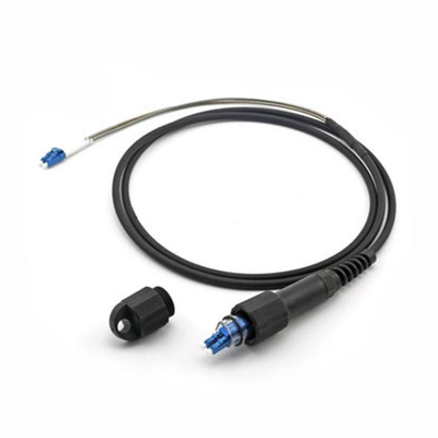 Cable de conexión de fibra blindado e impermeable para exteriores FTTA PDLC a DLC UPC APC de 7,0 mm