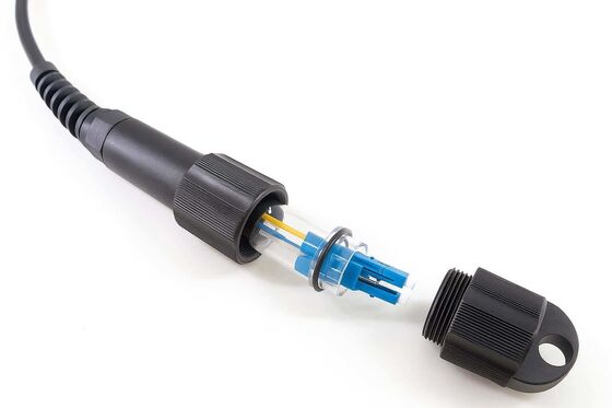 Cable de conexión de fibra blindado e impermeable para exteriores FTTA PDLC a DLC UPC APC de 7,0 mm
